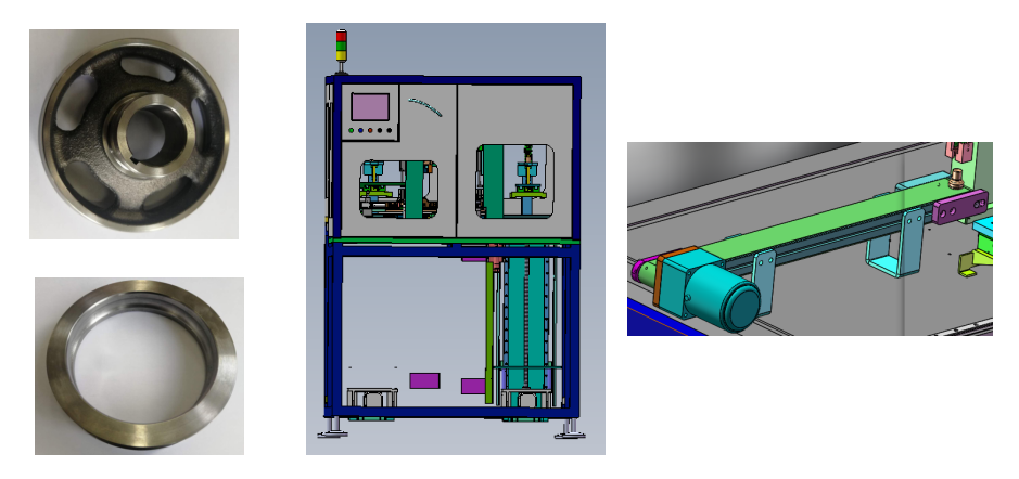 自動化檢測設備廠家亞新科輪轂檢測項目方案