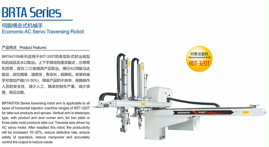 伺服橫走式機械手
