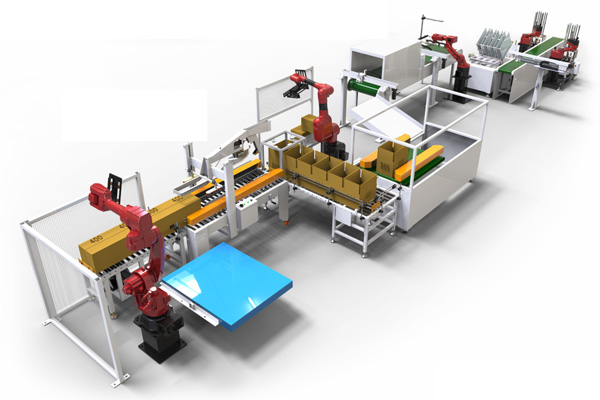 鞋材包裝線集成應用