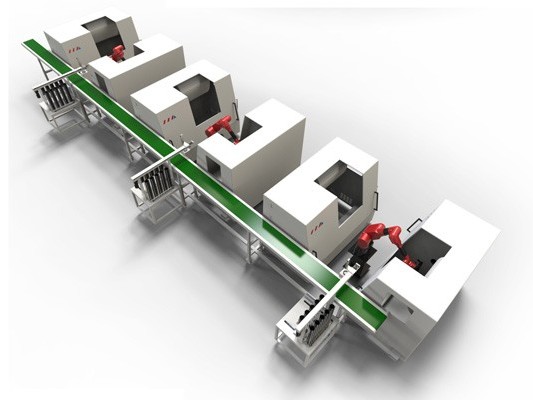 圓蓋車床上下料應(yīng)用 圓蓋車床上下料應(yīng)用